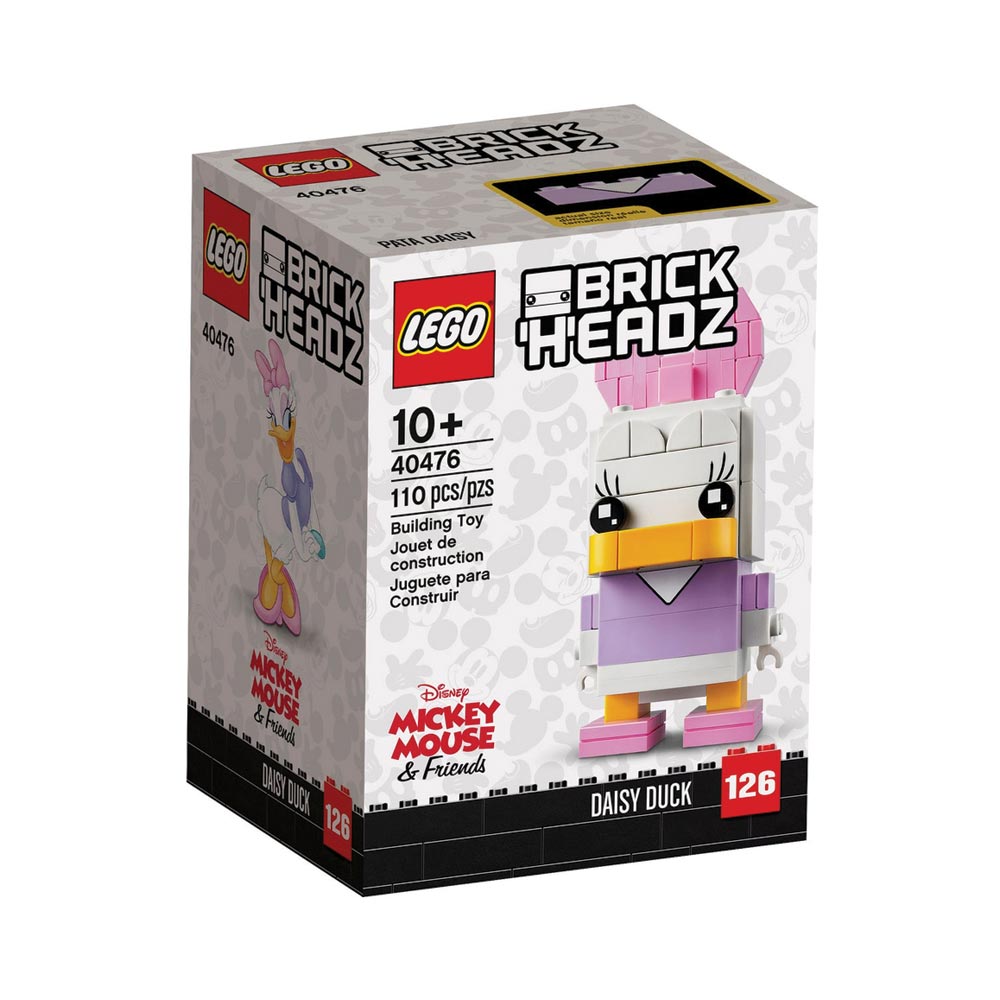 Brickly - 40476 Lego Brickheadz Daisy Duck - Box Front