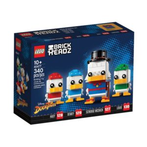 Brickly - 40477 Lego Brickheadz Scrooge McDuck, Huey, Dewey & Louie - Box Front