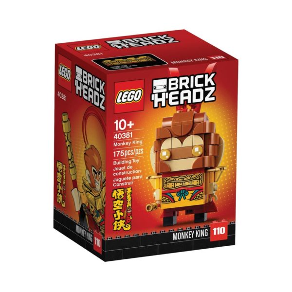 Brickly - 40381 Lego Brickheadz Monkey King - Box Front