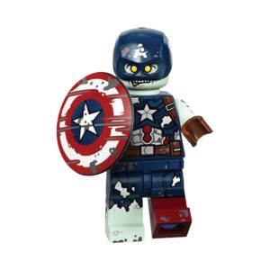 Brickly - 71031-9 Lego Marvel Studios Minifigures - Zombie Captain America