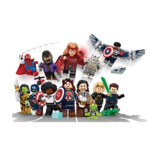 Brickly -71031 Lego Marvel Studios Minifigures - Full Set of 12
