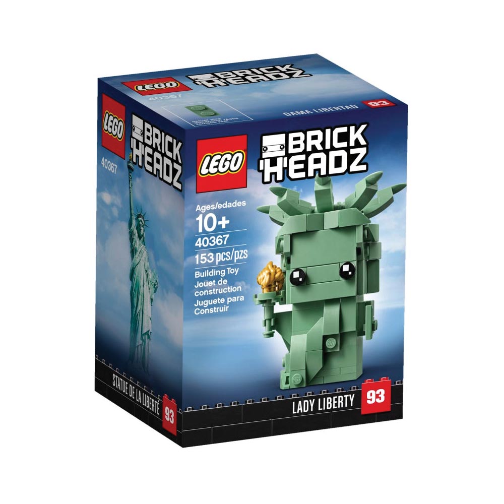 Brickly - 40367 Lego Brickheadz Lady Liberty - Box Front