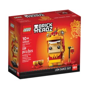 Brickly - 40540 Lego Brickheadz Lion Dance Guy - Box Front