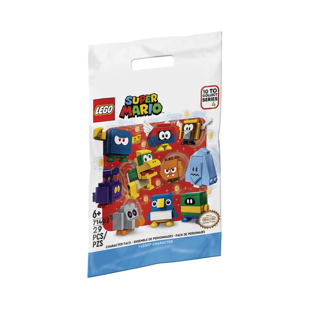 Brickly - 71402 - Lego Super Mario Character Pack Series 4 - Original Packaging Bag