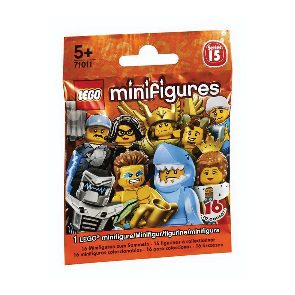 Brickly - 71011 Lego Series 15 Minifigures - Original Packaging Bag
