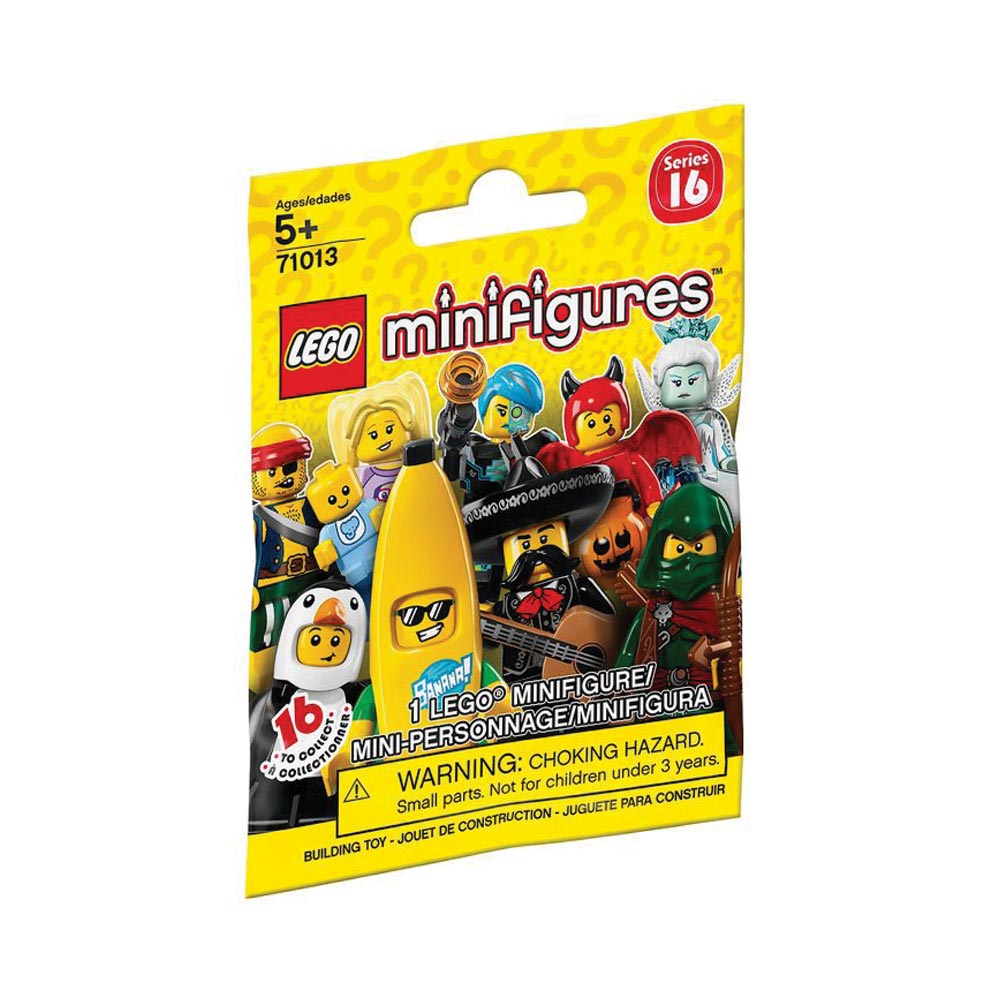 Brickly - 71013 Lego Series 16 Minifigures - Original Packaging Bag